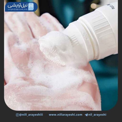 فوم شستشو صورت تیوپی براش دار آمینو اسید و سنتلا یانگمی کد ym8869