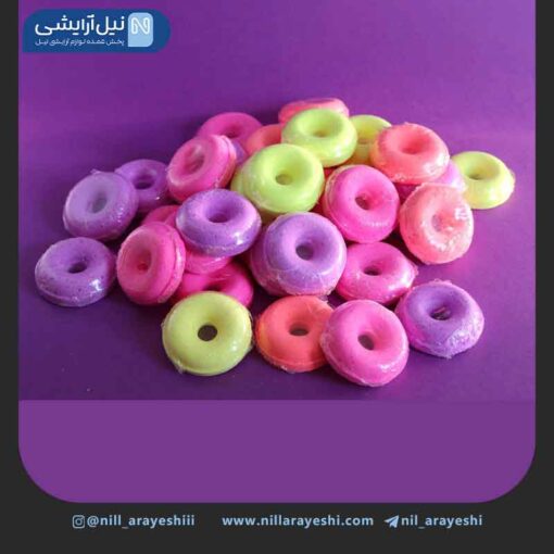 قرص کوکتل مانیکور رنگی استوانه ای اسکین فرند 450 گرم ( جور )