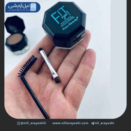 سایه و صابون ابرو دو طبقه فیت آی کیس بیوتی کد 89331