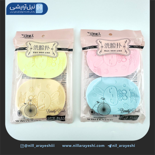 اسفنج (‌ لیف ) صورت و بدن اسفنجی خرگوشی کد t306