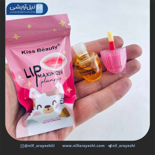 حجم دهنده لب طرح گربه کیس بیوتی کد 03 - 70305