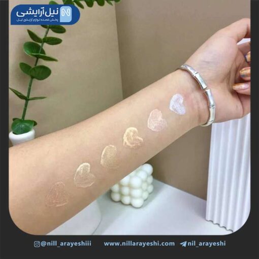 هایلایتر مایع درب مرواریدی تری کیو بیوتی کد HLT - 8346