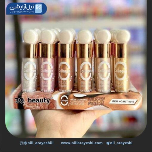 هایلایتر مایع درب مرواریدی تری کیو بیوتی کد HLT - 8346