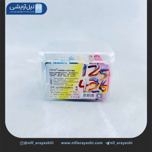 پک پد آرایشی مخروطی نوو هفت عددی کد N8254