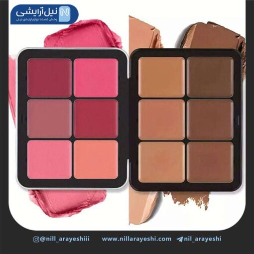 رژگونه و کانتور پالتی کارلا سکرت دوازده رنگ