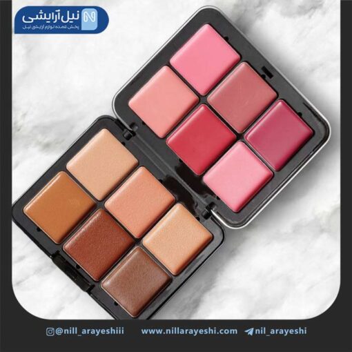 رژگونه و کانتور پالتی کارلا سکرت دوازده رنگ