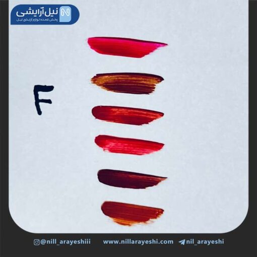 پک رژ مایع بارین شش عددی