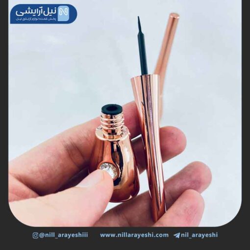 خط چشم مویی نگین دار پینک کی کد PK5046
