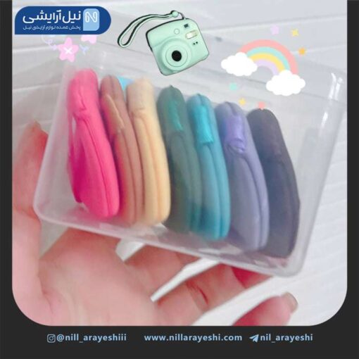 پک پد آرایشی مخروطی نوو هفت عددی کد N8254