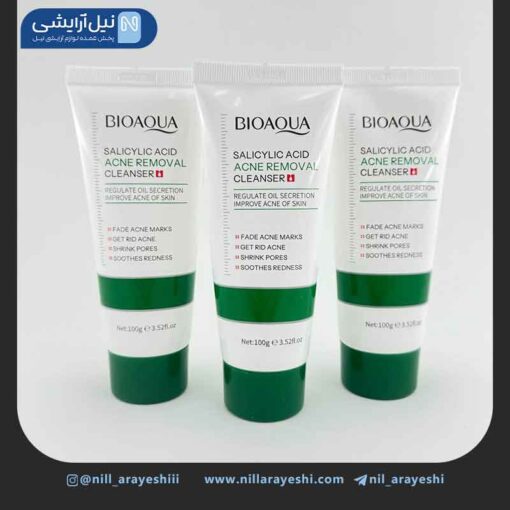 فوم شستشو ضد جوش و آکنه سالیسیلیک اسید بیوآکوا کد BQY56297