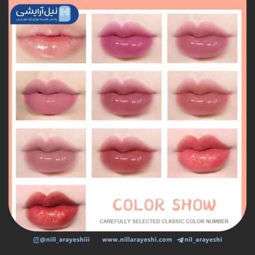 پک رژ لب مایع طرح شکلات دراگون رانی ده عددی کد dr28