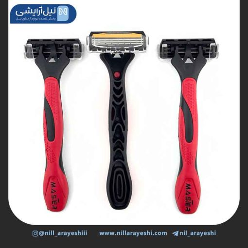 پک خودتراش 3 لبه مستر شیو سری فرمول یک سه عددی