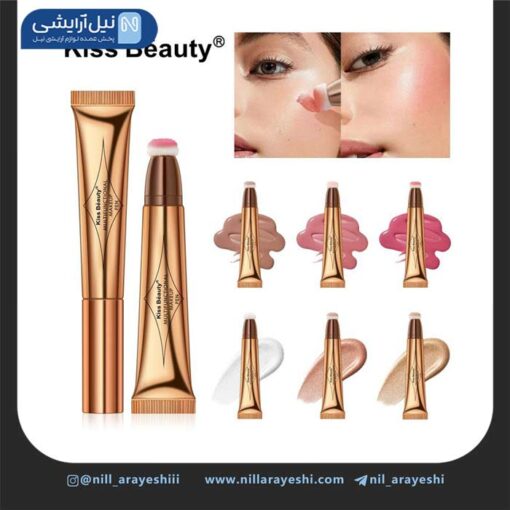 قلم رژگونه مایع تیوپی پد دار کیس بیوتی کد 03 - 68488