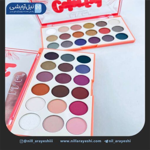 پالت سایه چشم هجده رنگ دودوگرل کد D3269