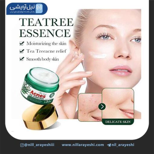 کرم کاسه ای صورت ضد جوش و آکنه تی تری سادور کد SD50873
