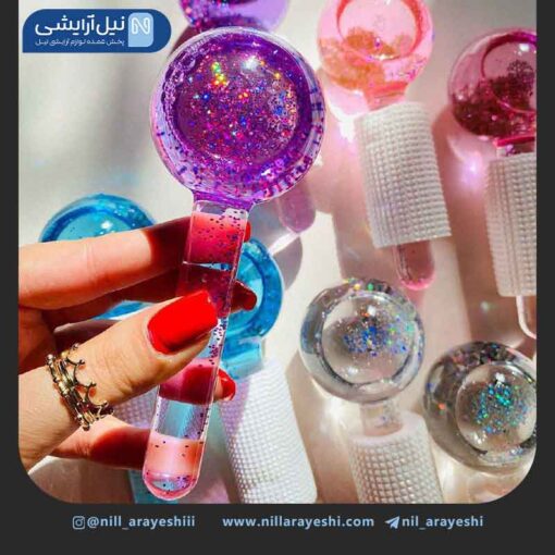 ماساژور آیس گلوب شاین دار ( گوی یخی )