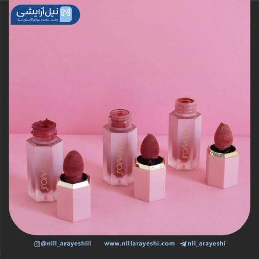 رژگونه مایع پد دار هدی موجی کد BQ – 026