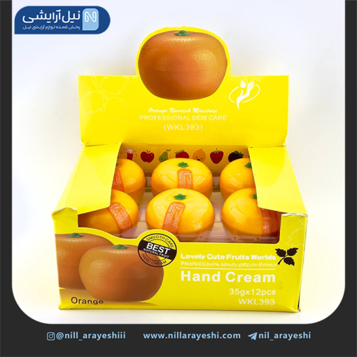 کرم مرطوب کننده دست طرح میوه وکالی
