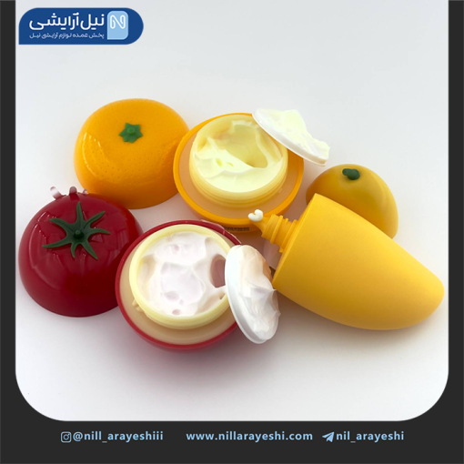 کرم مرطوب کننده دست طرح میوه وکالی