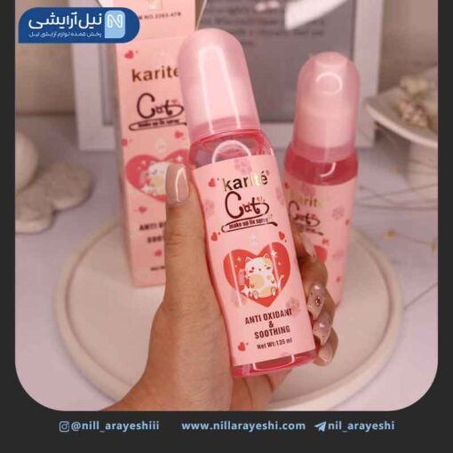 اسپری فیکس طرح گربه کاریته 135 میل کد 47B - 2263