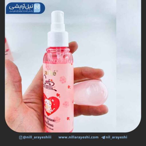 اسپری فیکس طرح گربه کاریته 135 میل کد 47B - 2263