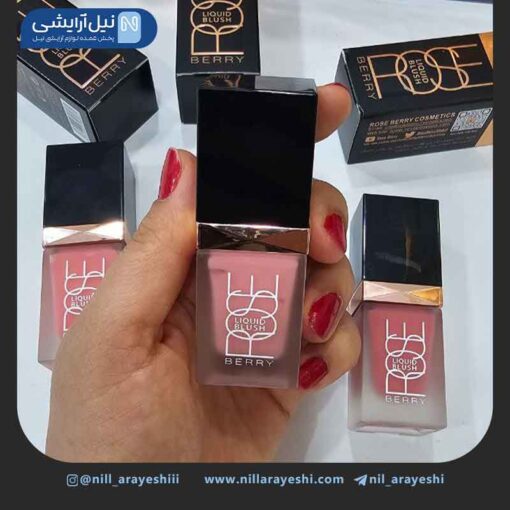 رژگونه مایع رزبری کد Rb - lb0606