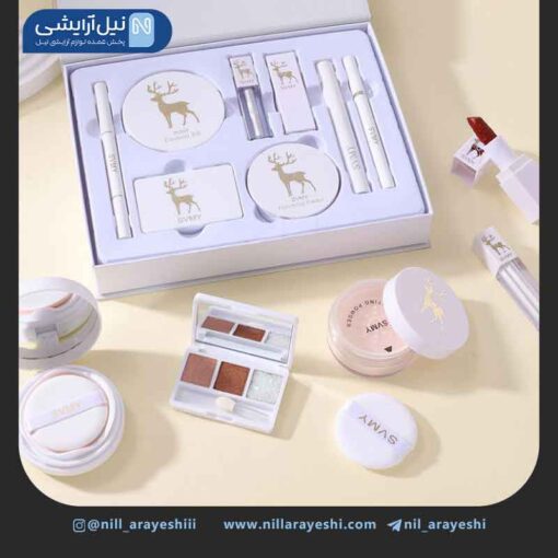 باکس آرایشی هشت تیکه طرح گوزن اس وی ام وای کد 222