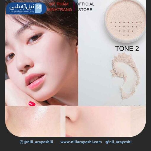 پودر فیکس طرح شکوفه لامیلا کد 5069