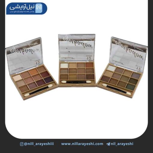 پالت سایه دوازده رنگ گل فلاور کد GF341