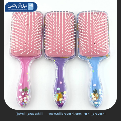 برس مو گره باز کن دسته دار مستطیلی آکواریومی