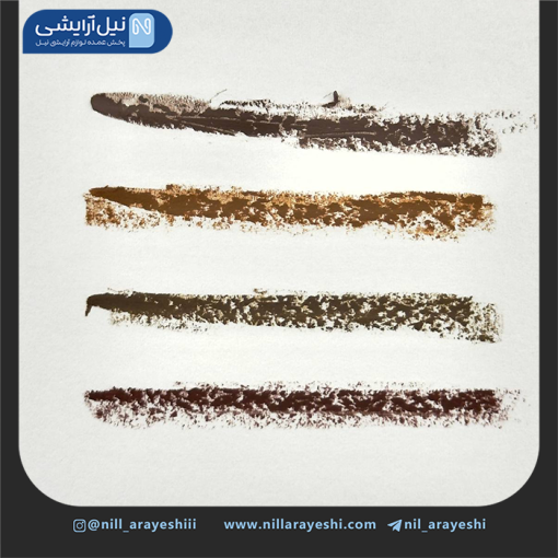 مداد ابرو شانه دار پوکه بلند مک