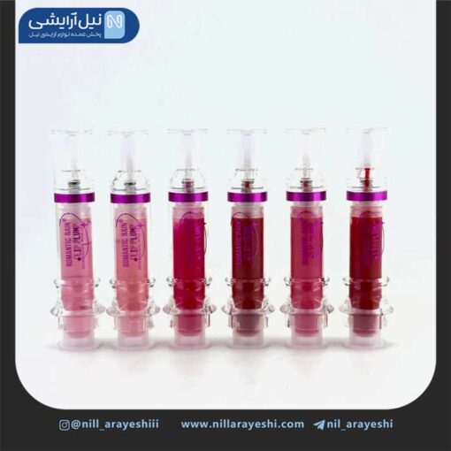 حجم دهنده و لیپ گلاس لب سرنگی رومانتیک رین کد R171
