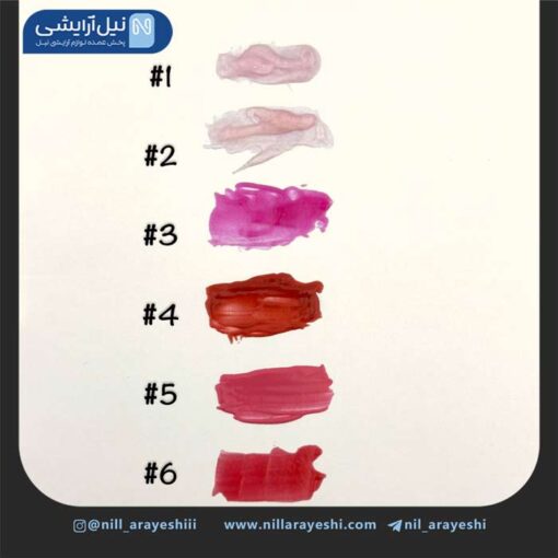 حجم دهنده و لیپ گلاس لب سرنگی رومانتیک رین کد R171