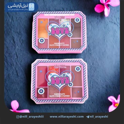 پالت سایه هشت رنگ اس اف آر کالر کد 7889