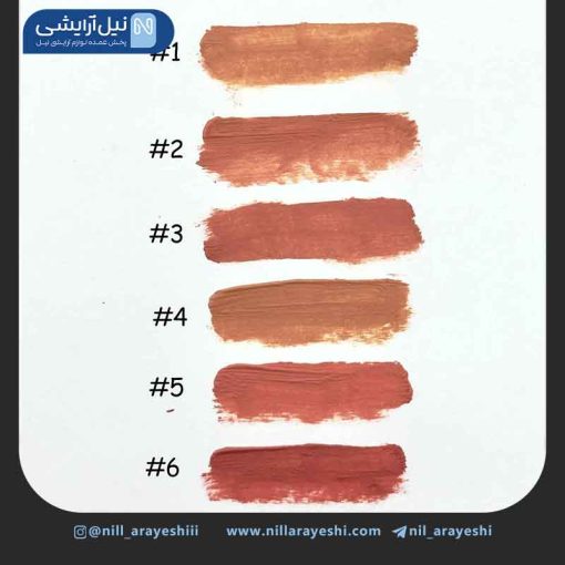 رژ لب مایع دورهو کد zy23101