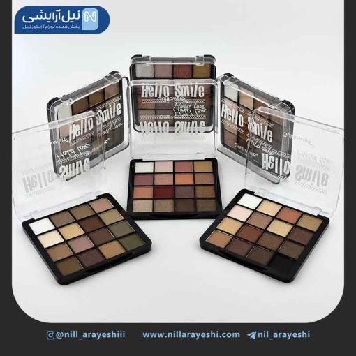 پالت سایه شانزده رنگ گل فلاور کد GF512