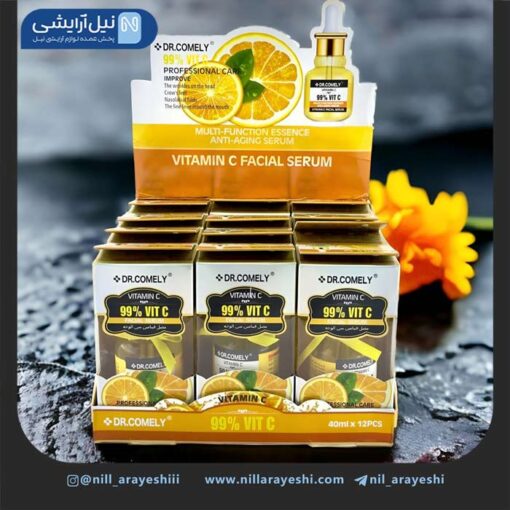 سرم صورت روشن کننده ویتامین سی دکتر کاملی کد D5010-1