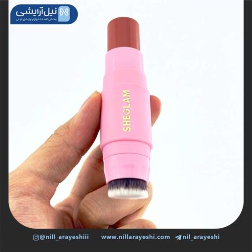 رژگونه استیکی براش دار دو طرفه شیگلم