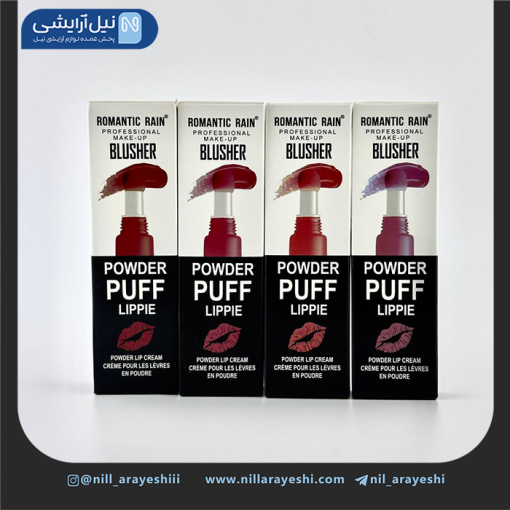 رژگونه مایع تیوپی پد دار ( کوشنی ) رومانتیک رین کد r658