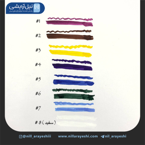 خط چشم ماژیکی رنگی کیس بیوتی کد 03 – 59416