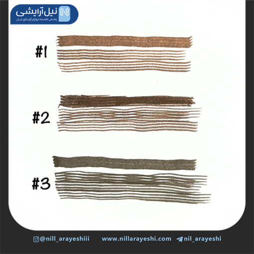 هاشور ابرو کیس بیوتی آیینه دار قلبی کد 03 - 59187