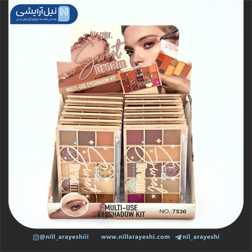 پالت سایه دوازده رنگ اس اف آر کالر کد 7530