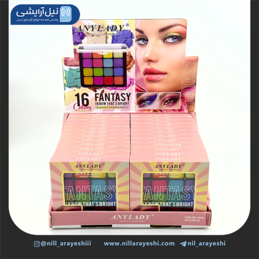 پالت سایه شانزده رنگ آنی لیدی کد 8293