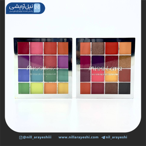 پالت سایه شانزده رنگ میس لارا کد ms - 26