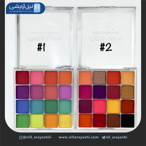 پالت سایه شانزده رنگ میس لارا کد ms - 26
