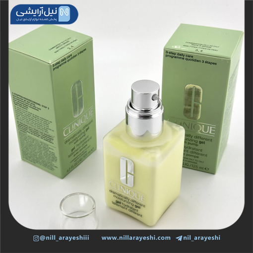 ژل صورت پمپی مرطوب کننده دراماتیکالی دیفرنت کلینیک 125 میل های کپی