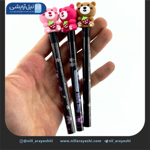 خط چشم مشکی ماژیکی قلمی خرسی بیلیون بیوتی کد B20001