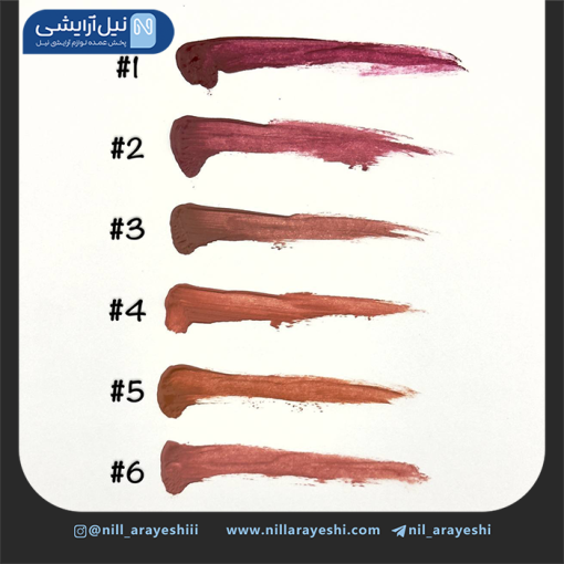 رژ لب مایع کیودن رز کد 5649