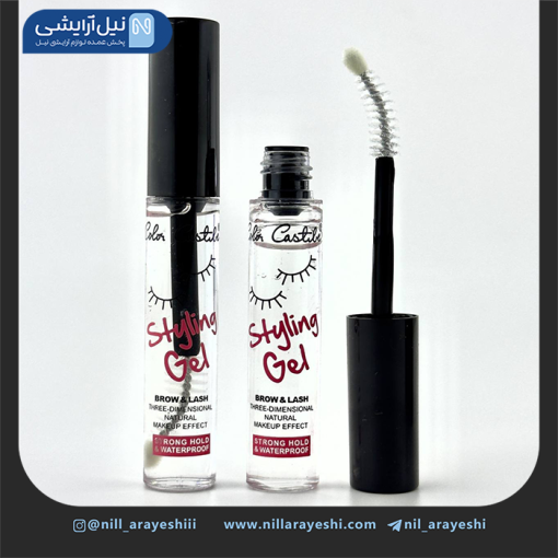 ژل ابرو و مژه 3D کالر کاستل کد 1 - 5031