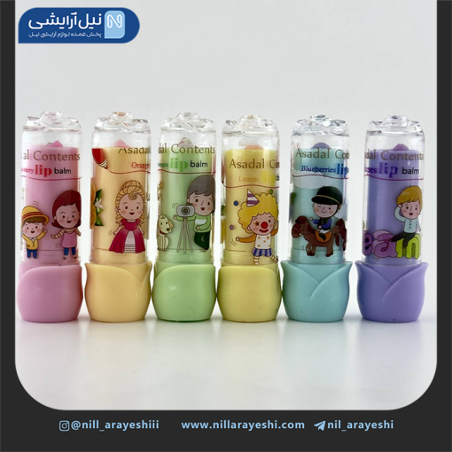 بالم لب حرارتی میوه ای طرح دختر Hj79 کد 6907